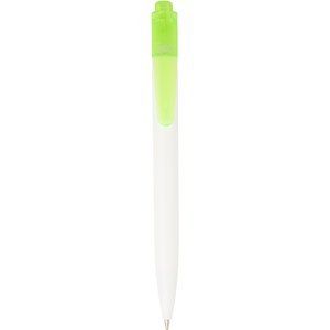 Marksman 107861 - Bolígrafo de plástico procedente del zonas costeras "Thalaasa" Verde transparente