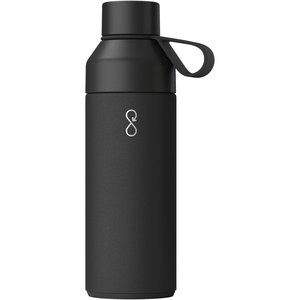 Ocean Bottle 100751 - Botella de agua con aislamiento al vacío de 500 ml "Ocean Bottle" Obsidian Black