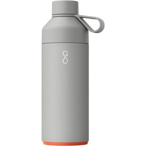 Ocean Bottle 100753 - Botella de agua con aislamiento al vacío de 1000 ml "Big Ocean Bottle" Rock Grey