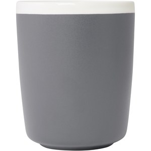 PF Concept 100773 - Taza de cerámica de 310 ml "Lilio" Gris