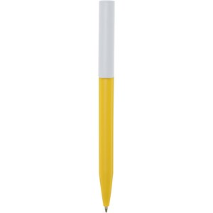 PF Concept 107896 -  Bolígrafo de plástico reciclado "Unix" Yellow