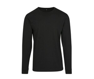 BUILD YOUR BRAND BY091 - Long sleeve t-shirt Negro