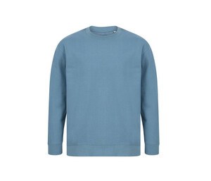 SF Men SF530 - Regenerated cotton and recycled polyester sweatshirt Piedra Azul