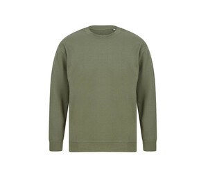 SF Men SF530 - Regenerated cotton and recycled polyester sweatshirt Caqui