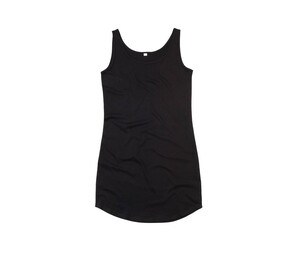 MANTIS MT116 - Jersey curved vest dress Negro