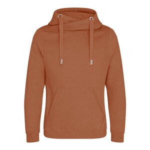 AWDIS JUST HOODS JH021 - Sudadera con cuello cruzado Ginger Biscuit