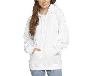GILDAN GNSF50 - Unisex hooded sweatshirt Blanca