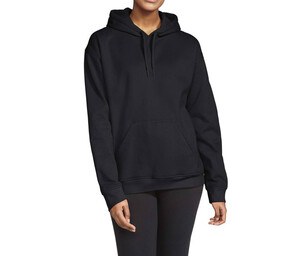 GILDAN GNSF50 - Unisex hooded sweatshirt Negro