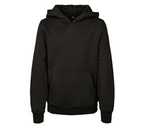 BUILD YOUR BRAND BY117 - BASIC KIDS HOODY Negro