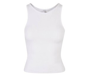 BUILD YOUR BRAND BY208 - LADIES RACER BACK TOP Blanca
