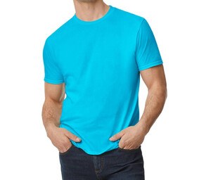 GILDAN GN980 - SOFTSTYLE ADULT T-SHIRT Caribbean Blue