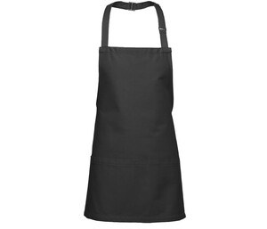 NEWGEN TB204 - Short bib apron Negro