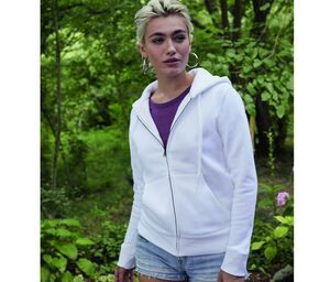 Fruit of the Loom SC375 - Sudadera Con Cremallera Grande para Mujer