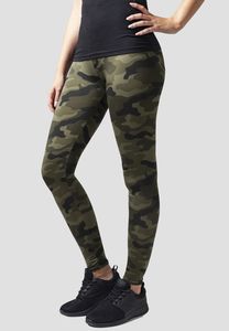 Urban Classics TB1331 - Leggings de camuflaje para mujer