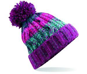 Beechfield BF486 - Gorro sacacorchos con pompón