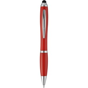 PF Concept 106739 - Bolígrafo con stylus con cuerpo y empuñadura del mismo color con acabados cromados “Nash”