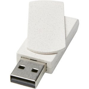 PF Concept 123743 - Memoria USB de paja de trigo de 4 GB "Rotate"
