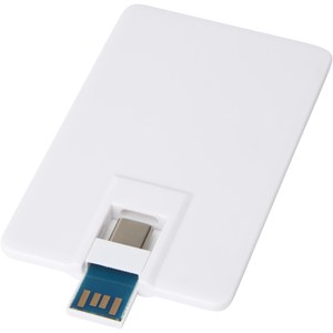 PF Concept 123749 - Memoria USB de 32 GB de tipo C y USB A 3.0 "Duo slim"