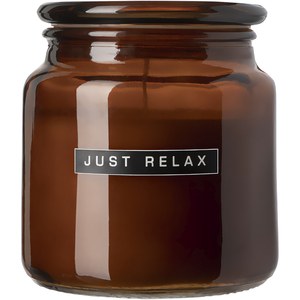 WELLmark 113240 - Vela perfumada de 650 g con fragancia de madera de cedro "Wellmark Let s Get Cozy"